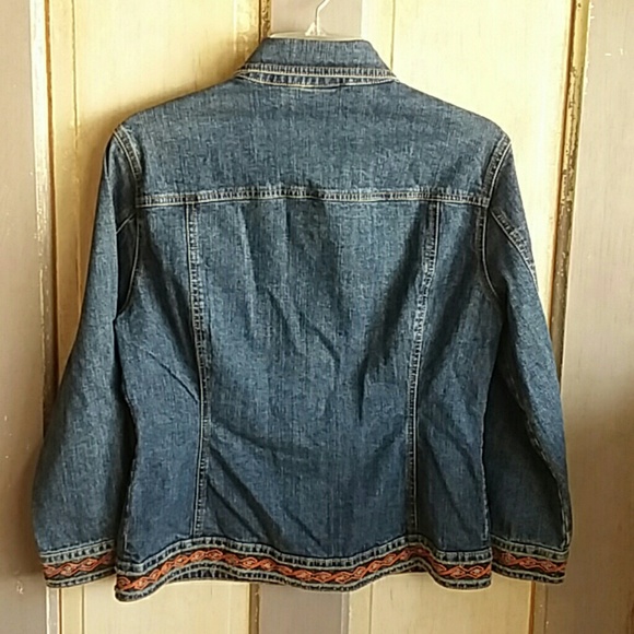 Axcess Stretch denim jacket embroidered - Picture 6 of 8